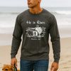 He Is Risen Unisex Relaxed Fit Long Sleeve T-Shirt