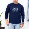 For We Live By Faith Not By Sight Unisex Relaxed Fit Long Sleeve T-Shirt