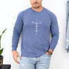 Jesus Cross Unisex Relaxed Fit Long Sleeve T-Shirt