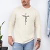 Jesus Cross Unisex Relaxed Fit Long Sleeve T-Shirt