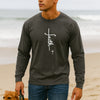 Faith + Cross Unisex Relaxed Fit Long Sleeve T-Shirt