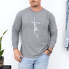 Faith + Cross Unisex Relaxed Fit Long Sleeve T-Shirt