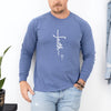 Faith + Cross Unisex Relaxed Fit Long Sleeve T-Shirt