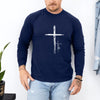 Cross With Faith Unisex Relaxed Fit Long Sleeve T-Shirt