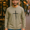 Cross With Faith Unisex Relaxed Fit Long Sleeve T-Shirt