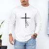 Cross With Faith Unisex Relaxed Fit Long Sleeve T-Shirt