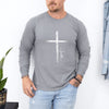 Cross With Faith Unisex Relaxed Fit Long Sleeve T-Shirt