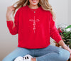 Jesus Cross Unisex Relaxed Fit Long Sleeve T-Shirt