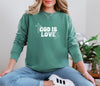 God is Love Unisex Relaxed Fit Long Sleeve T-Shirt