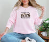 For We Live By Faith Not By Sight Unisex Relaxed Fit Long Sleeve T-Shirt