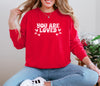 You Are Loved Unisex Relaxed Fit Long Sleeve T-Shirt