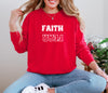 Faith Over Fear Unisex Relaxed Fit Long Sleeve T-Shirt