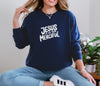 Jesus is Merciful Unisex Relaxed Fit Long Sleeve T-Shirt