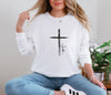 Cross With Faith Unisex Relaxed Fit Long Sleeve T-Shirt
