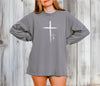 Cross With Faith Unisex Relaxed Fit Long Sleeve T-Shirt