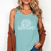 God is My Refuge Unisex Relaxed Fit Tank Top