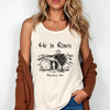 He Is Risen Unisex Relaxed Fit Tank Top