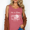 He Is Risen Unisex Relaxed Fit Tank Top
