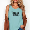 God is Love Unisex Relaxed Fit Tank Top