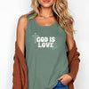 God is Love Unisex Relaxed Fit Tank Top