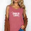 God is Love Unisex Relaxed Fit Tank Top
