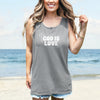 God is Love Unisex Relaxed Fit Tank Top