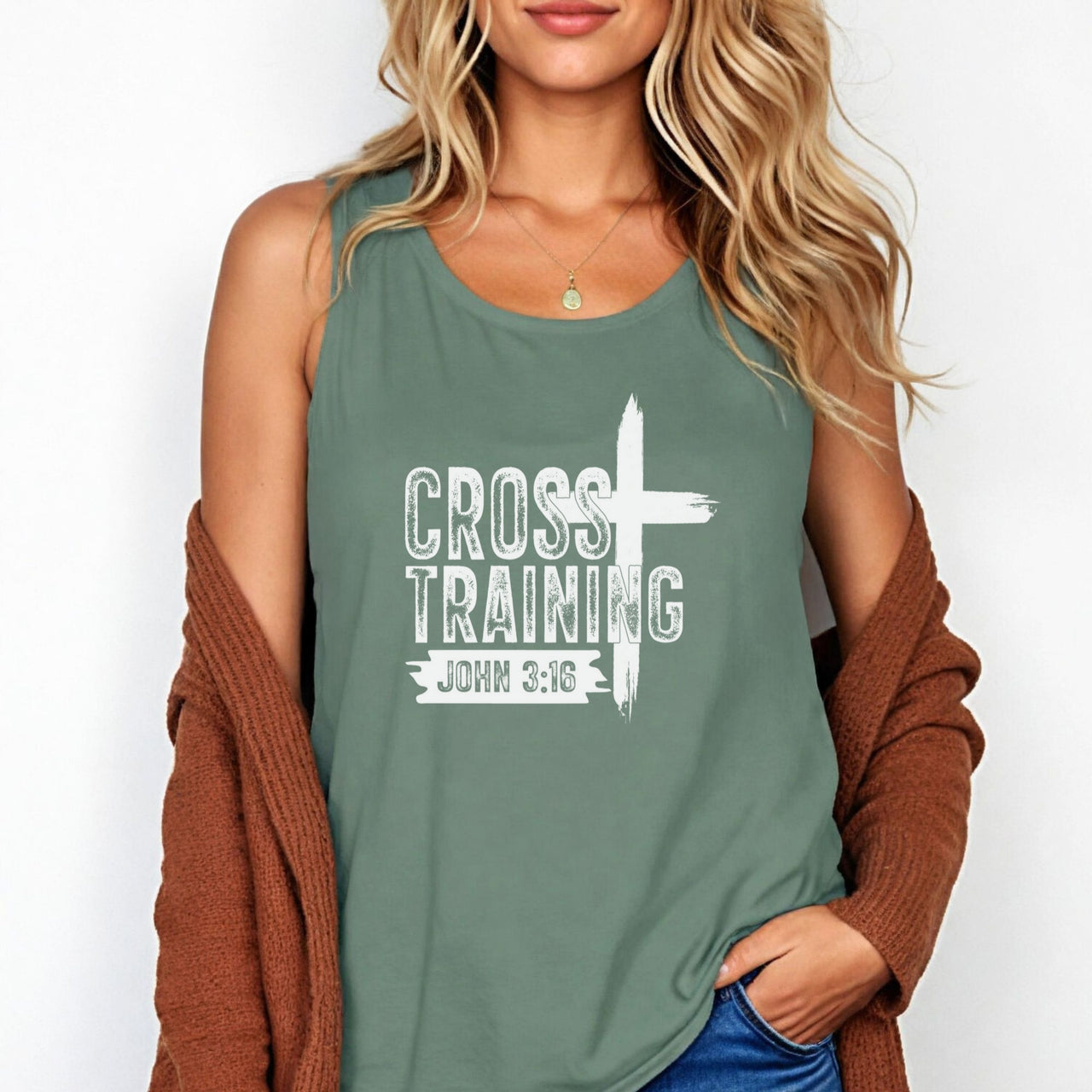 Cross Training Unisex Relaxed Fit Tank Top