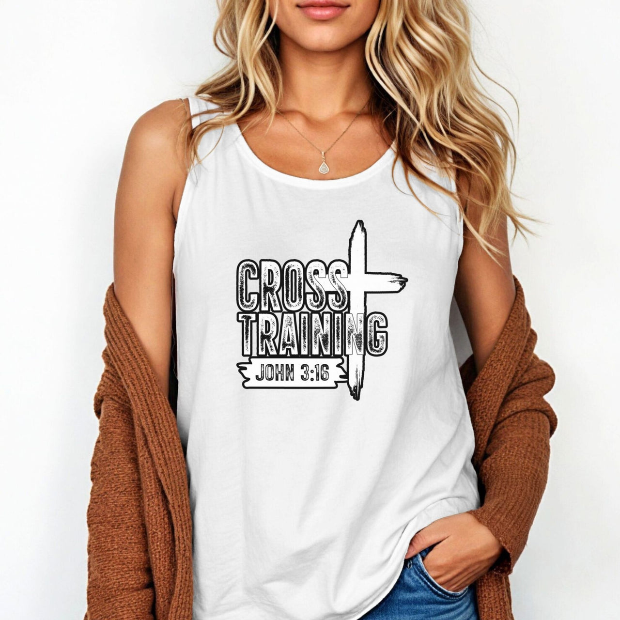 Cross Training Unisex Relaxed Fit Tank Top