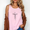 Jesus Cross Unisex Relaxed Fit Tank Top