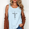 Jesus Cross Unisex Relaxed Fit Tank Top