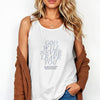 God Will Never Leave Unisex Relaxed Fit Tank Top