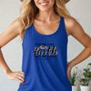 For We Live By Faith Unisex True-to-Size Tank Top