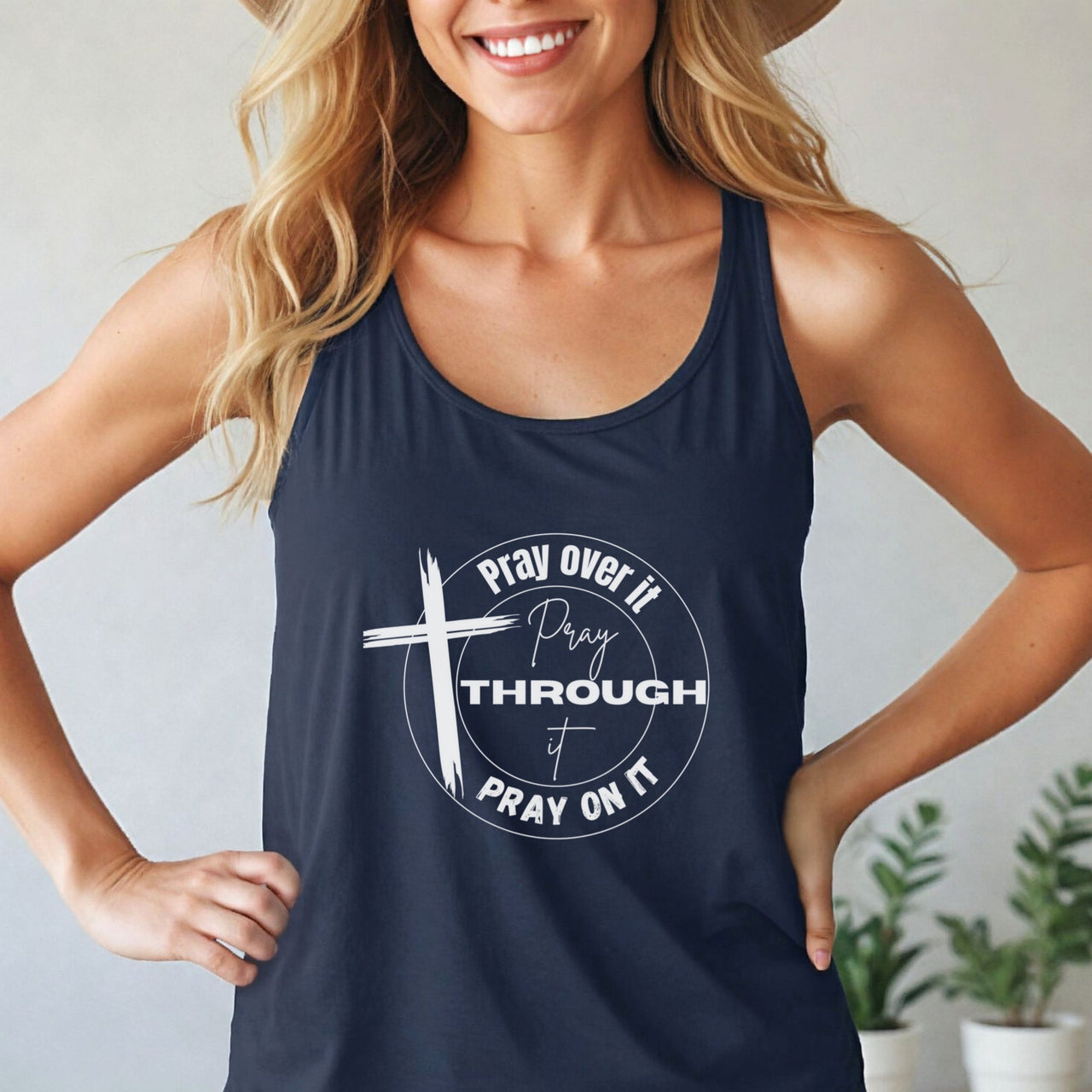 Pray Over It Unisex True-to-Size Tank Top