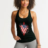 Flag Wrapped Cross Unisex True-to-Size Tank Top