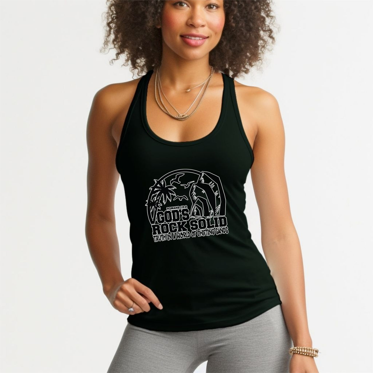 God’s Rock Solid Unisex True-to-Size Tank Top