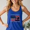 I Stand for the Flag, I Kneel for the Cross Unisex True-to-Size Tank Top