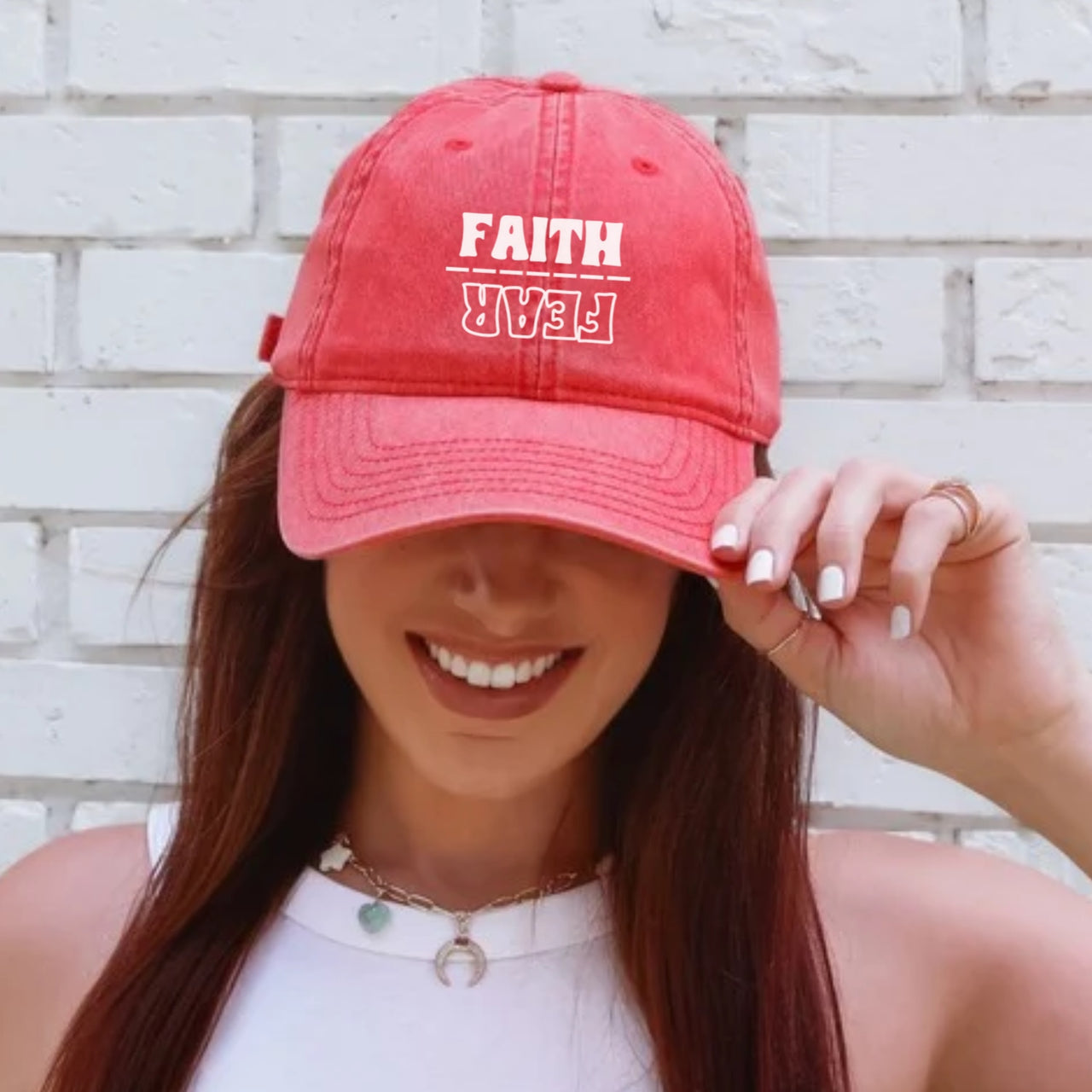 Faith Over Fear Vintage Hat| Christian Hat | Faith Hat | Faith Over Fear | Bible Verse Hat | Religious Gift | Gospel Hat |Christian Apparel