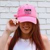 Faith Over Fear Vintage Hat | Christian Hat | Faith Hat | Bible Verse Hat | Religious Gift | Gospel Hat Vintage | Christian Apparel