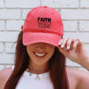 Faith Over Fear Vintage Hat | Christian Hat | Faith Hat | Bible Verse Hat | Religious Gift | Gospel Hat Vintage | Christian Apparel