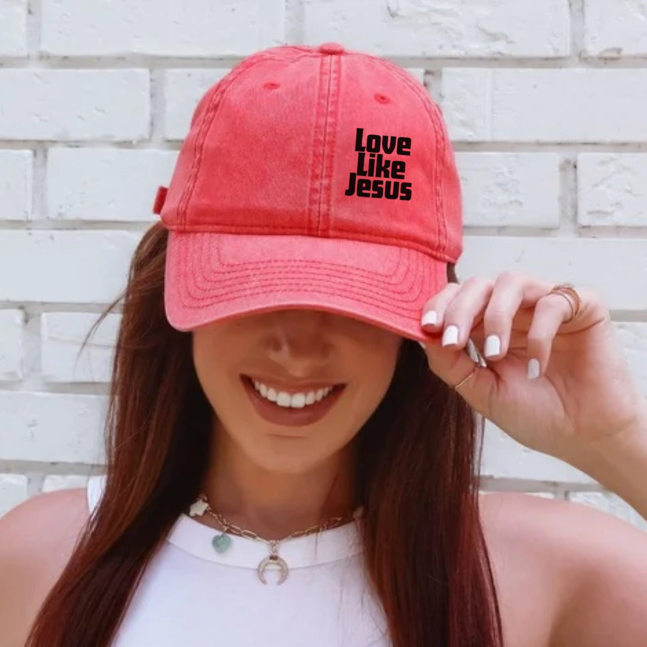 Love Like Jesus Vintage Hat | Christian Hat | Faith Hat | Faith Over Fear | Bible Verse Hat | Religious Gift | Gospel Hat |Christian Apparel