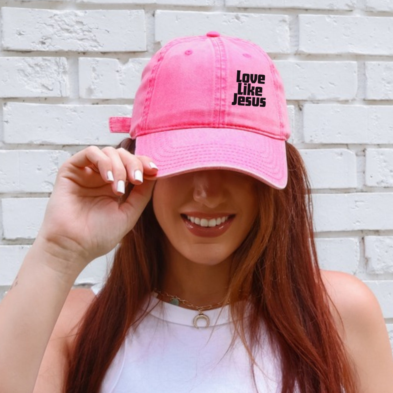 Love Like Jesus Vintage Hat | Christian Hat | Faith Hat | Faith Over Fear | Bible Verse Hat | Religious Gift | Gospel Hat |Christian Apparel