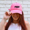 PRAY Vintage Hat | Christian Hat | Faith Hat | Faith Over Fear | Bible Verse Hat | Religious Gift | Gospel Hat | Christian Apparel