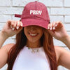 PRAY Vintage Hat | Christian Hat | Faith Hat | Faith Over Fear | Bible Verse Hat | Religious Gift | Gospel Hat | Christian Apparel