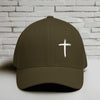 White Cross Flexfit Hat