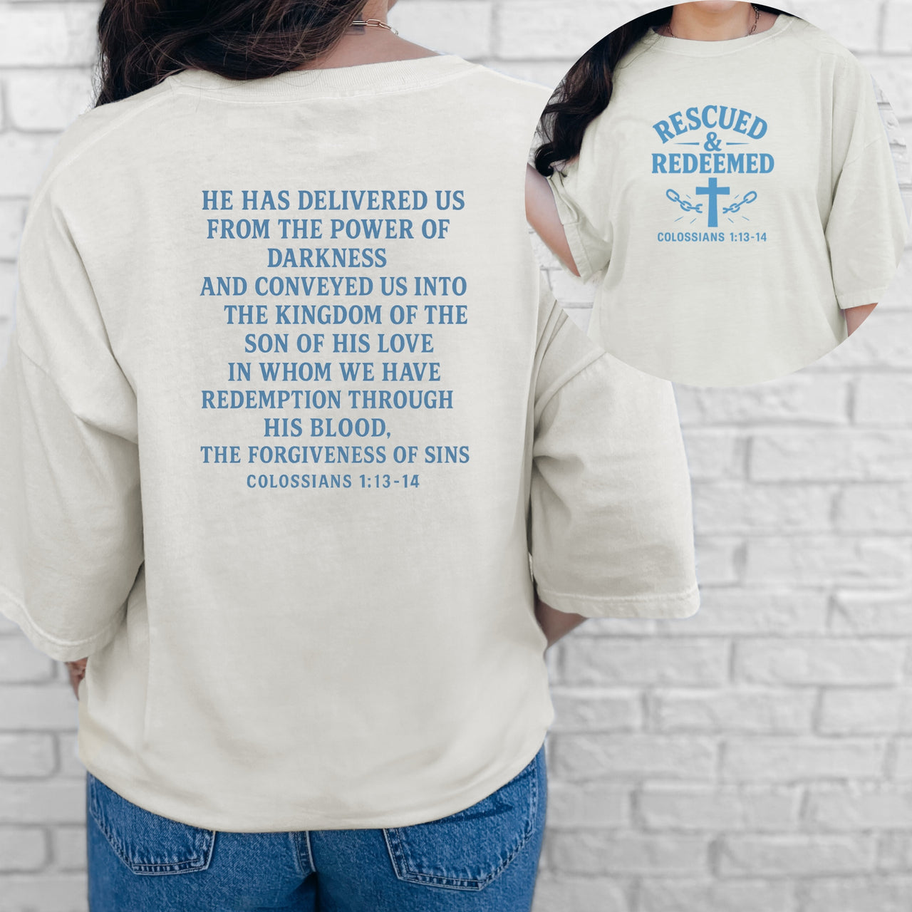 Rescued & Redeemed Unisex Relaxed Fit T-Shirt