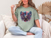 Eagle with Flag Unisex Relax Fit T-Shirt