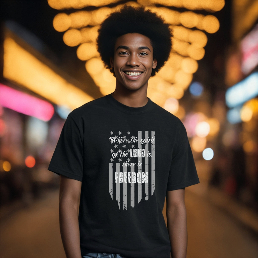 The Spirit of the Lord Is Unisex Relaxed Fit T-Shirt -