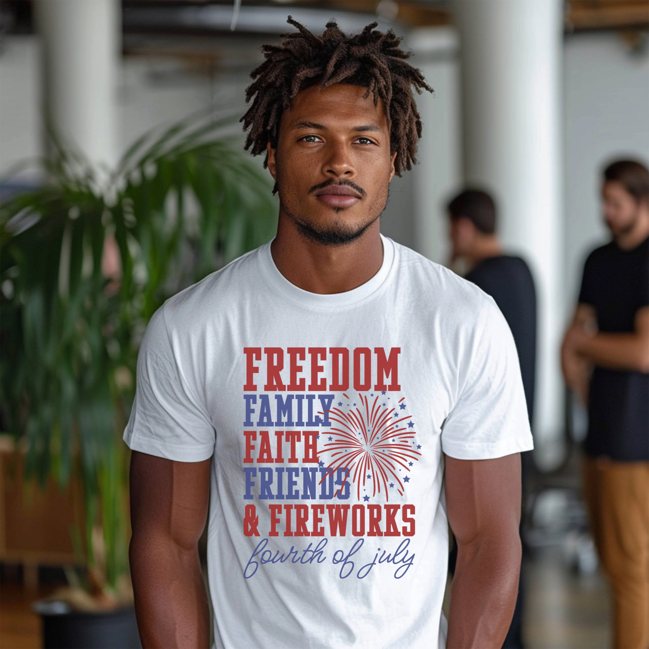 Freedom Family Faith Relaxed Fit T-Shirt