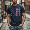 America Patriotic Unisex Relaxed Fit T-shirt