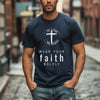 Wear Your Faith Boldly Unisex Relax Fit T-Shirt